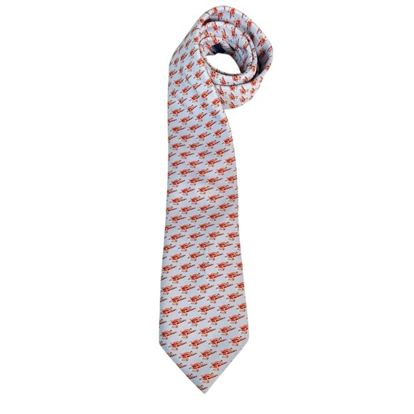 VINEYARD VINES 100% Silk Superman Printed Neck Tie - Picture 2 of 7